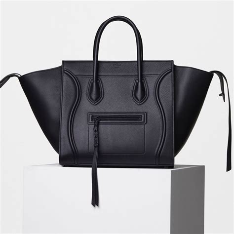 celine supple calfskin medium phantom|celine 169953mcc.